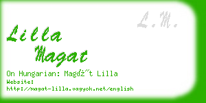 lilla magat business card